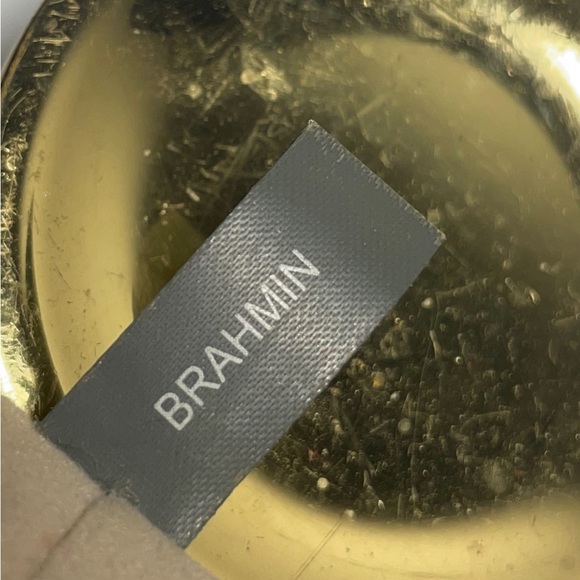 BRAHIMN handbag shoulder bag corcodile embossed good condition - Picture 4 of 16